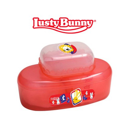 Lusty Bunny Tempat Bedak Sabun Bayi Set Warna Random - TB 1555/ TB-1551 / TB-1553