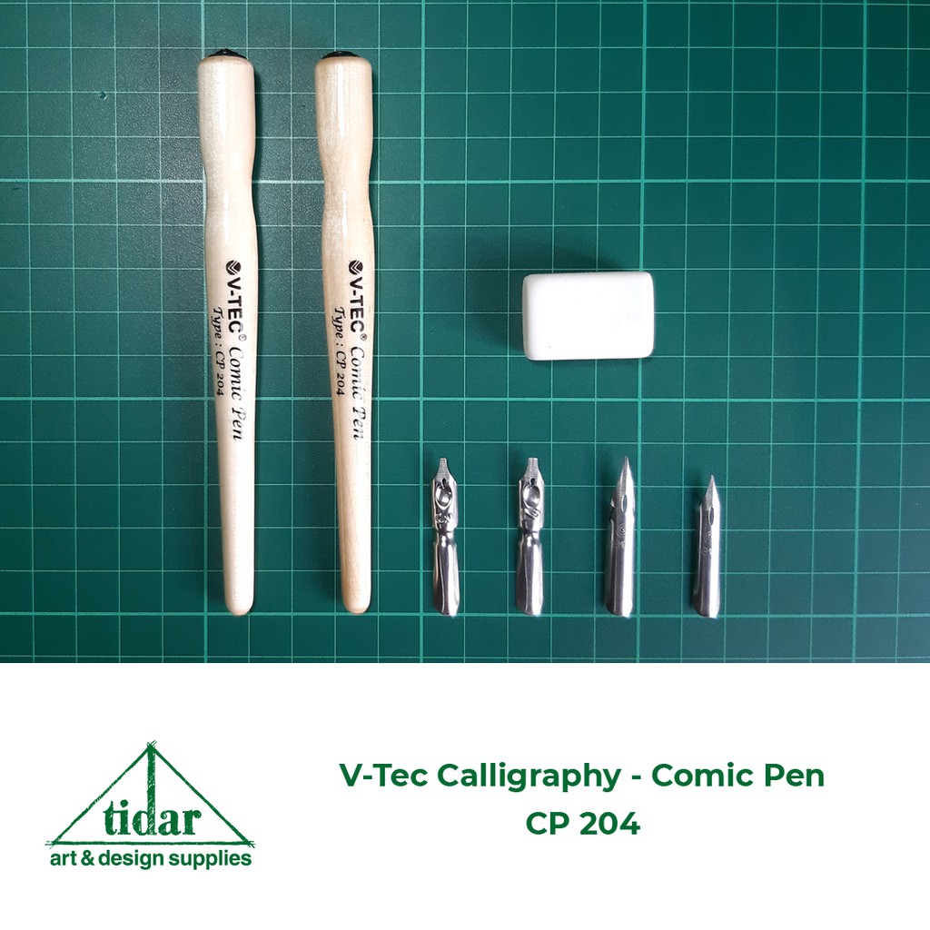 

V-Tec Calligraphy / Comic / Carricature Pen CP 204 - Pena Kaligrafi