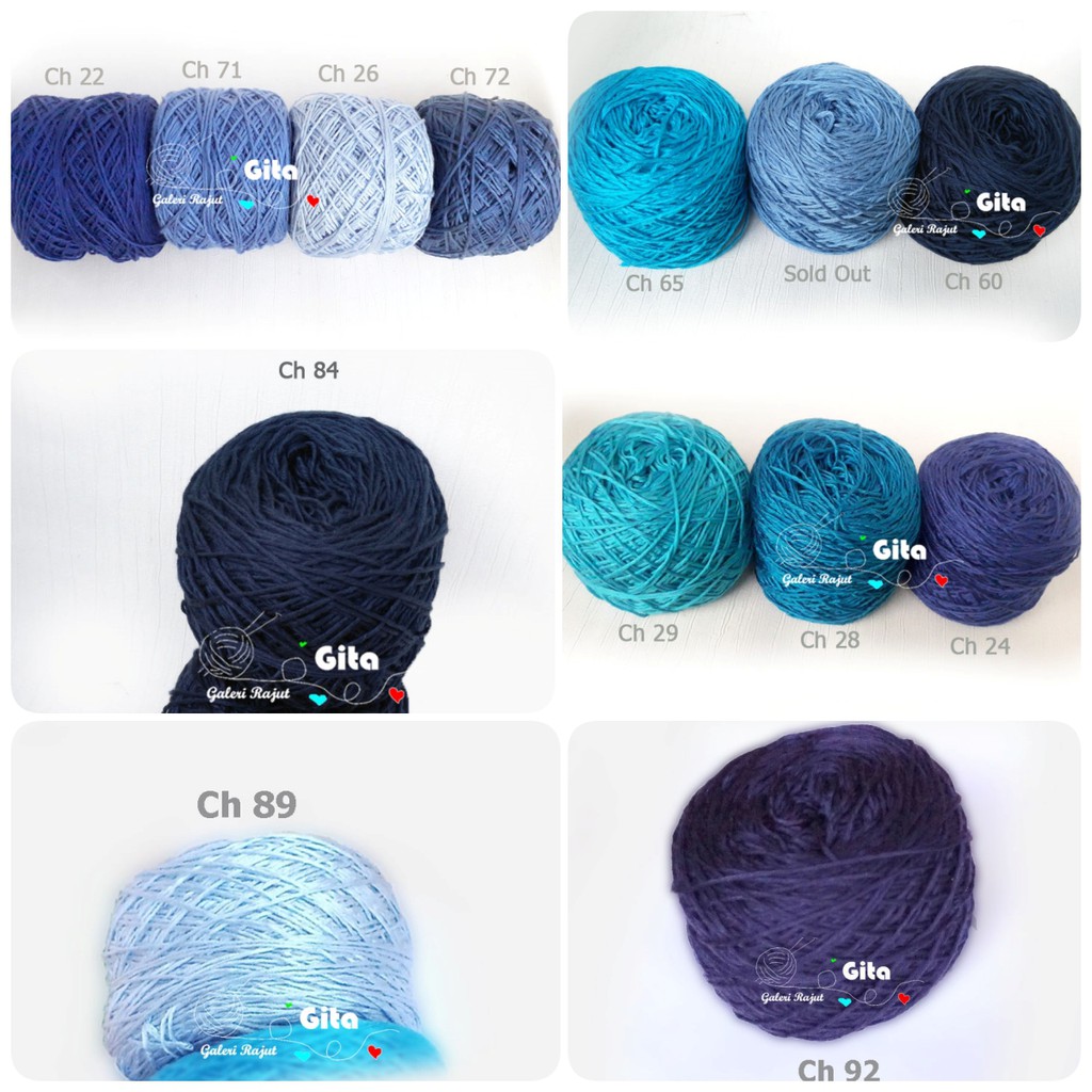 Benang Rajut Cashmilon Lembut/Kasmilon