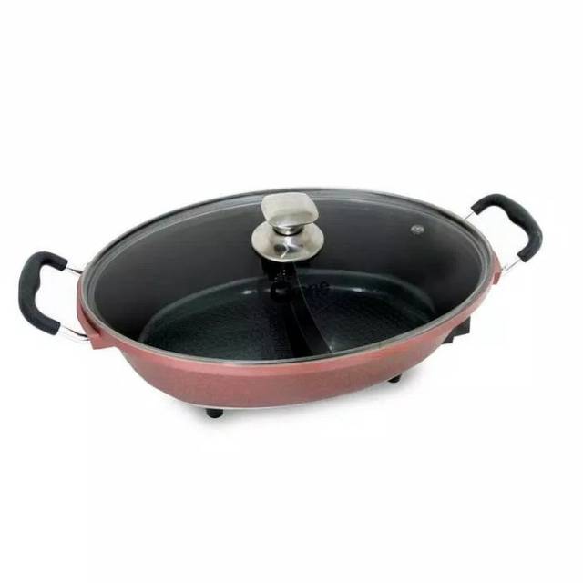 Oxone Panci Electric Yin Yang 2IN1 Shabu Shabu OX-821SP