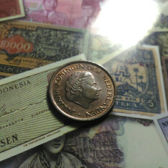 KM 210 - Koin 5 Cent Juliana Koningin 1980