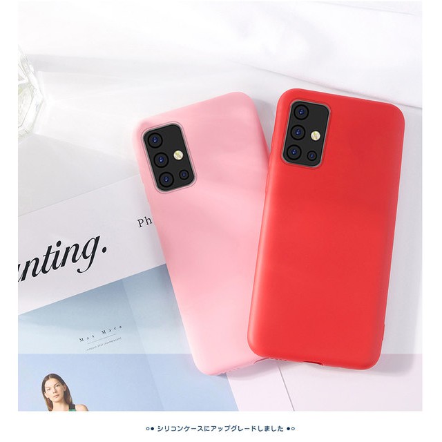 Samsung A32 4G / 5G A52 A52s 5G A72 A51 A71 Soft Case MIcrofiber Silicone Back Cover