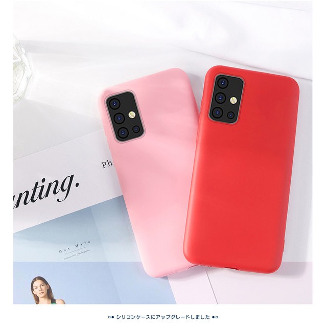 Samsung A32 4G / 5G A52 A52s 5G A72 A51 A71 Soft Case MIcrofiber Silicone Back Cover