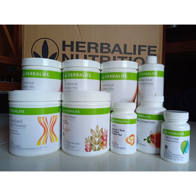 Paket Ultimate lengkap 1 bulan Herbalife Original