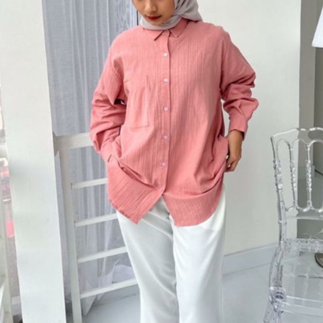 (MID YEAR SALE) Linen Shirt (READY STOCK)