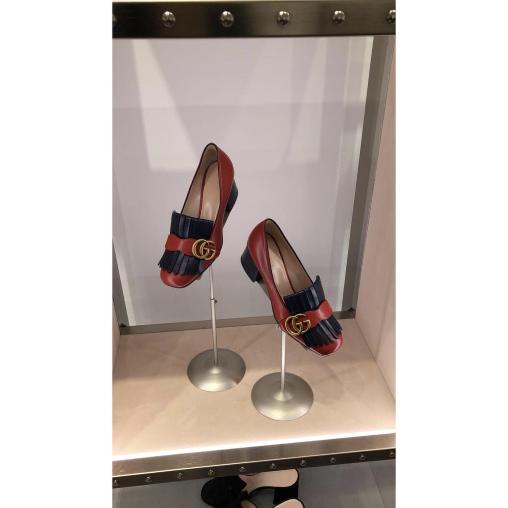 KREDIT FLAT SHOES WANITA IMPORT☻ SEPATU GUCCI STOK TERBATAS