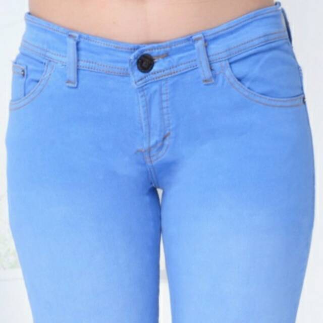 ( Size 27 - 30 ) MC girl - Celana Jeans Polos Wanita / Celana Soft Jeans / Celana Jeans / Celana Korea / Celana Panjang Jeans