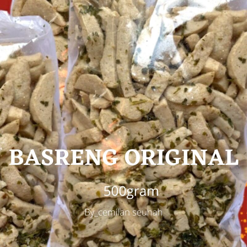 Basreng Original Daun jeruk isi 500gram