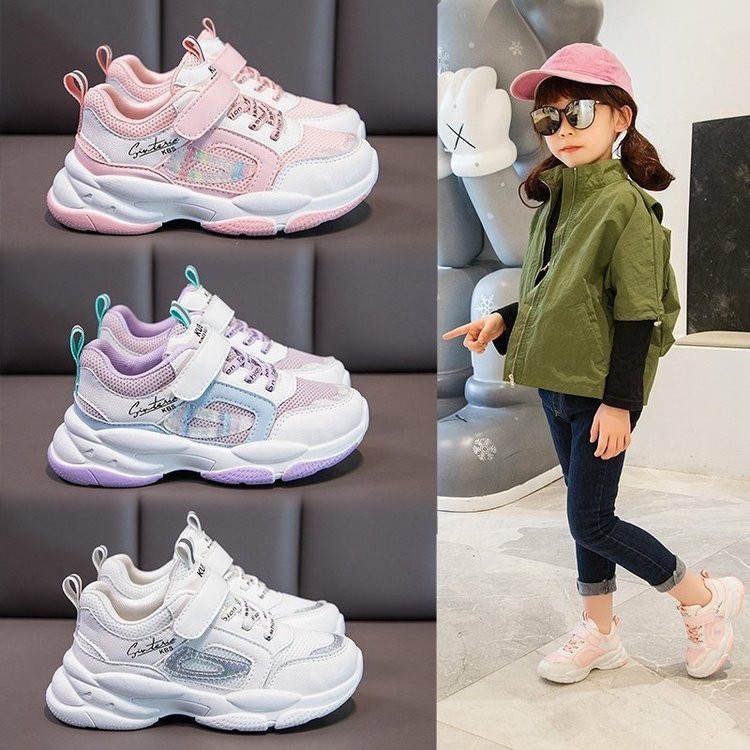 Sneakers anak cewek impor model terbaru  Sp_18(free kotak)