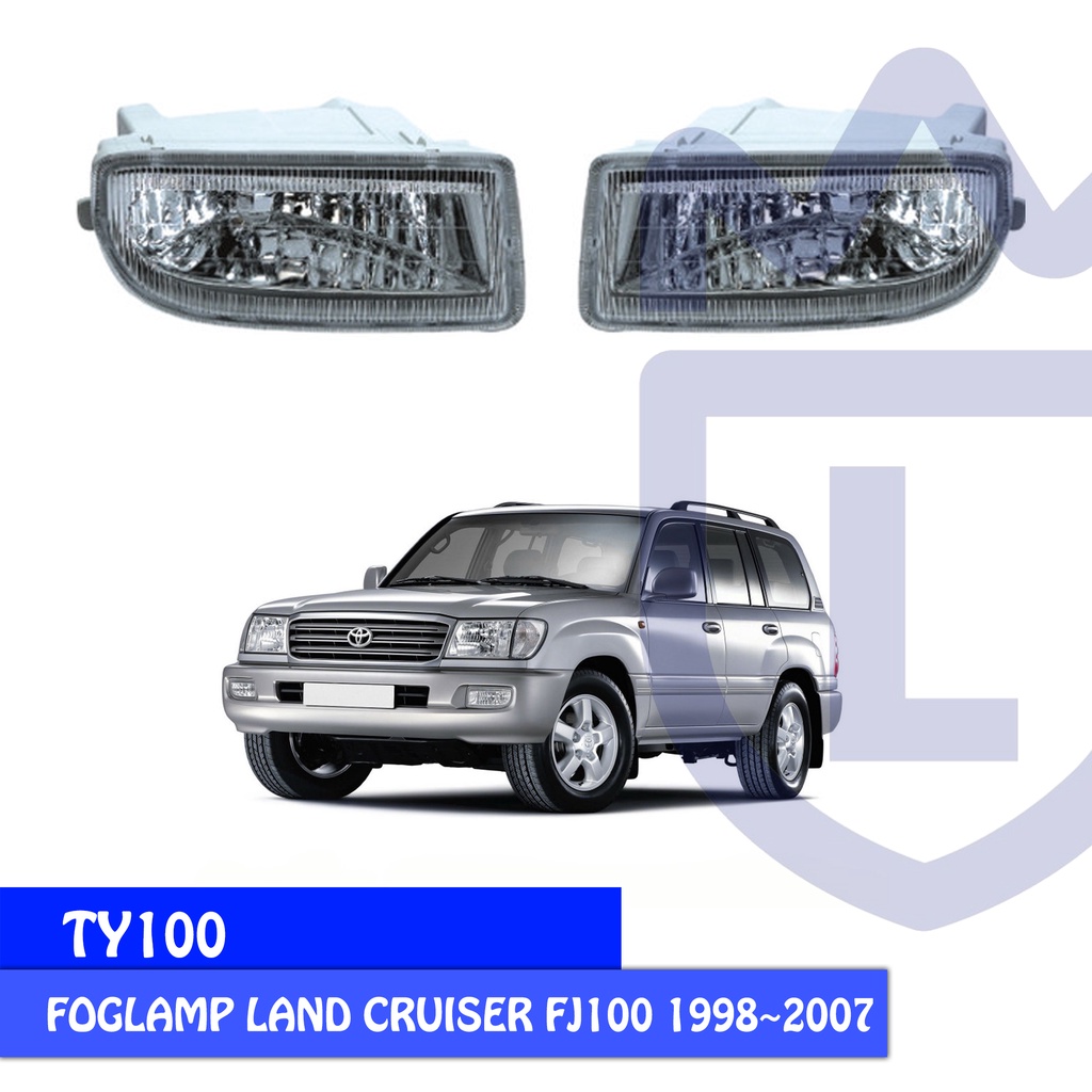 FOGLAMP / LAMPU KABUT DLAA TY100 TOYOTA LAND CRUISER FJ100 1998-2007