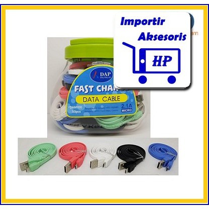 Kabel Data Usb Charger DAP DAM100 Micro USB 2.1A  KD018