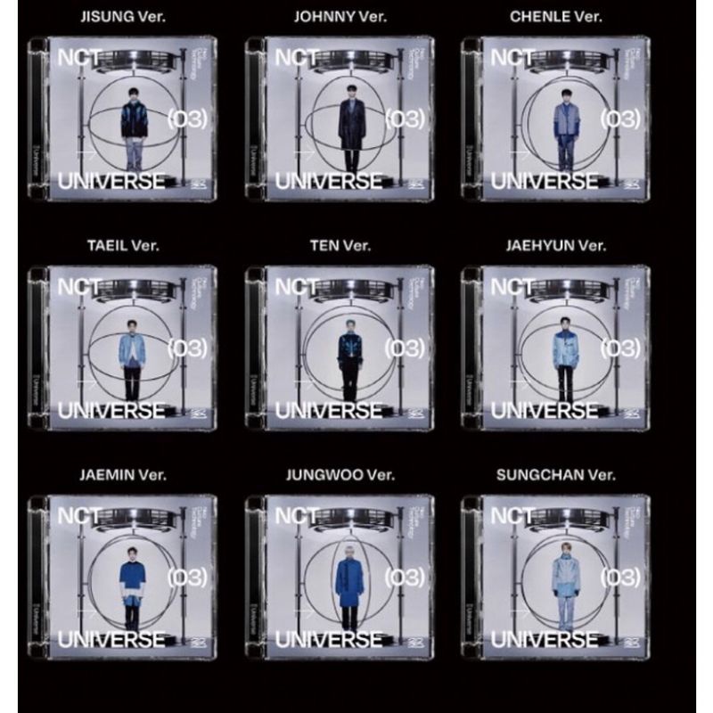 (READY INA) NCT 2021 3rd album UNIVERSE JEWEL CASE UNSEALED