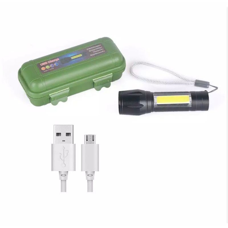 senter swat original mini zoom/senter terang