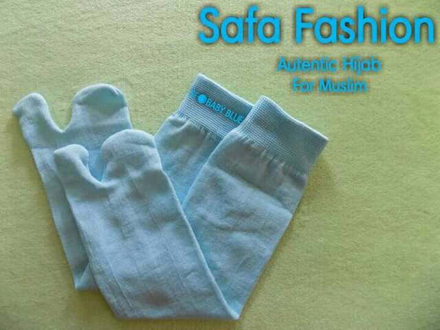Kaos Kaki Jempol polos  Polyester / Kaos Kaki Muslim / Kaos Kaki Serbaguna/kaos kaki wanita