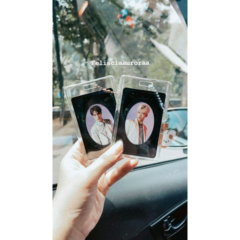 [READY STOCK] KEJEA ACRYLIC ID CARD CASE / CUSTOM ACRILYC CASE [baca desc]