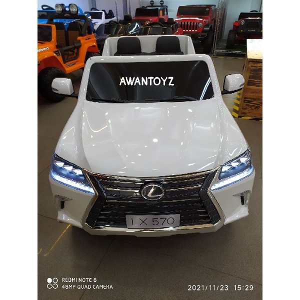 Mobil Aki Anak Lexus LX570 White