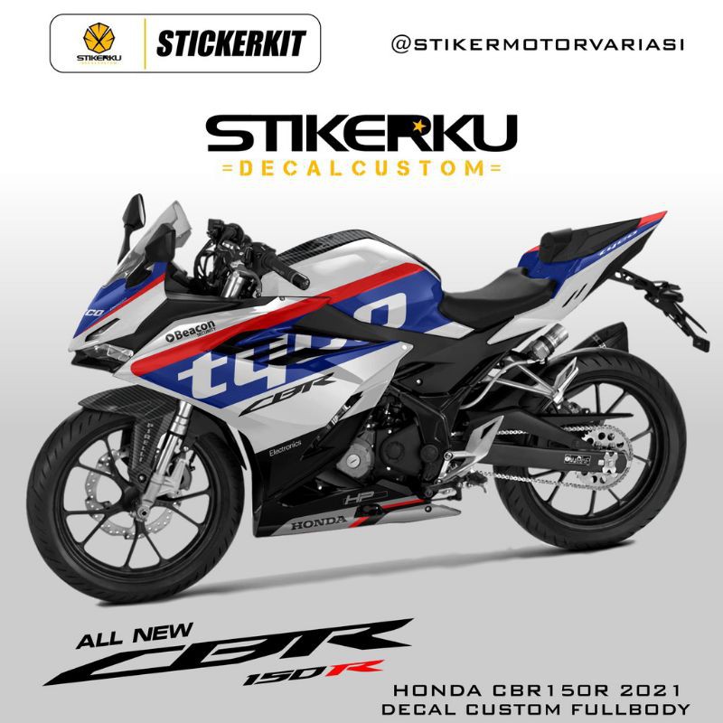 decal  CBR  2021/ decal motor CBR 2021/ sticker motor CBR 150R 2021