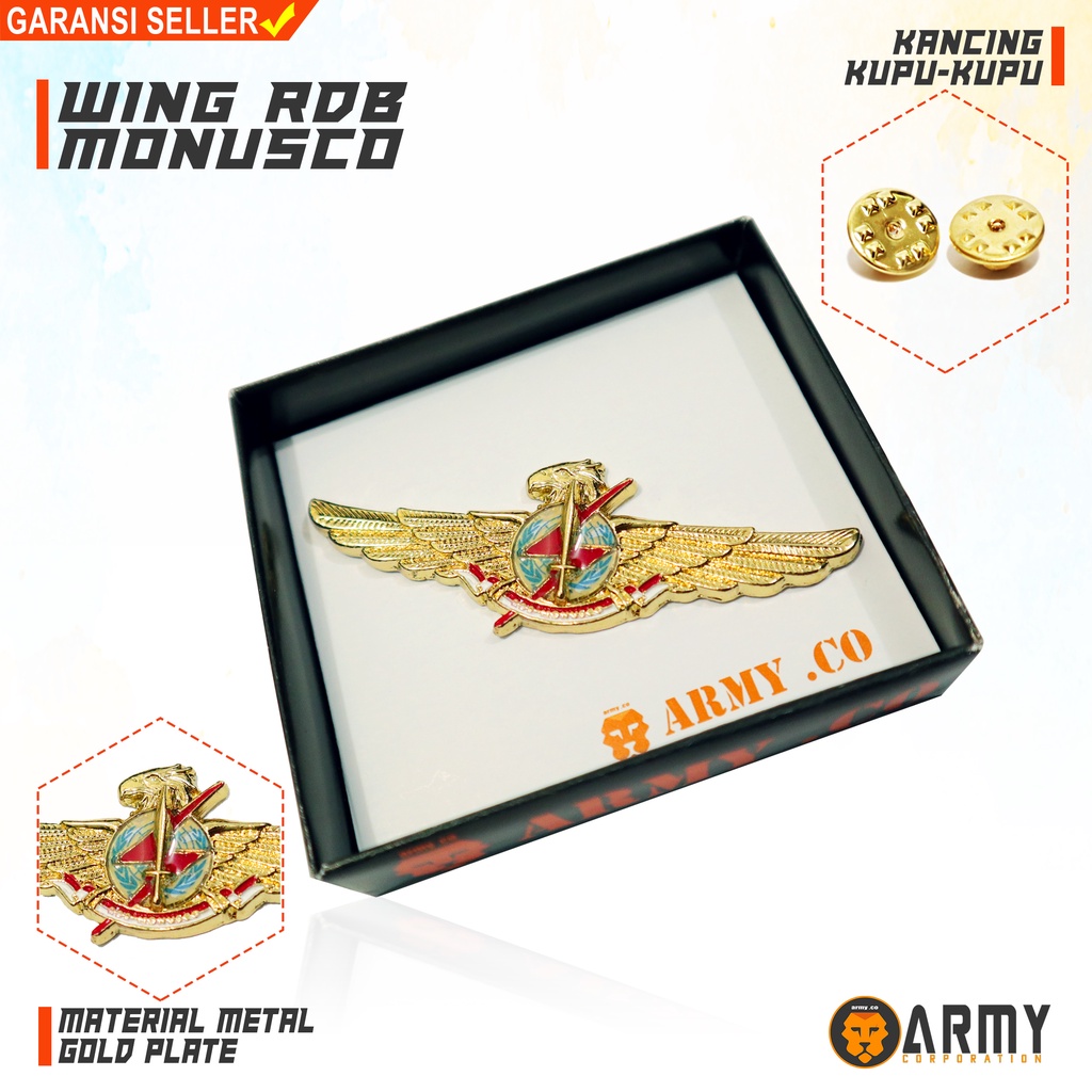 WING RDB MONUSCO/BREVET PIN RDB