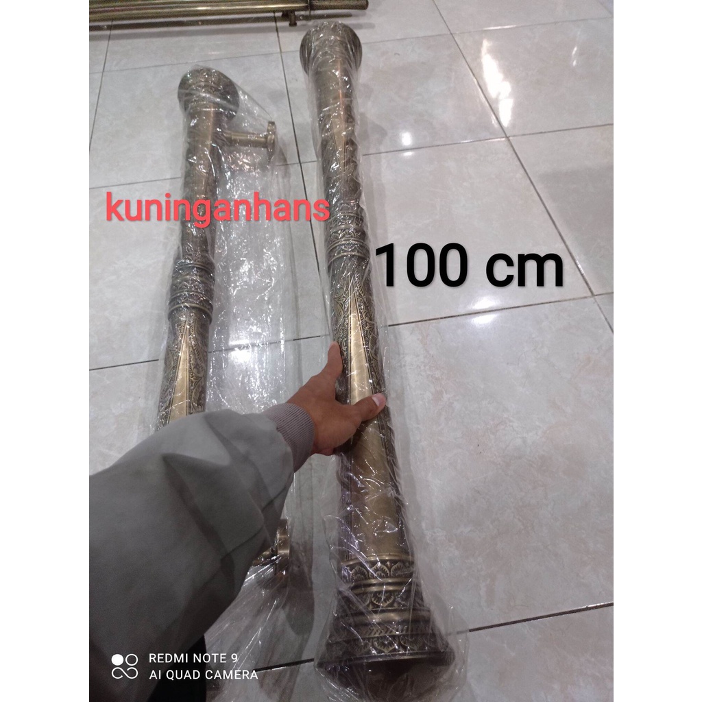 gagang pintu 100 cm handle pintu kuningan klasik gagang pintu kuningan gagang pintu klasik antik mew