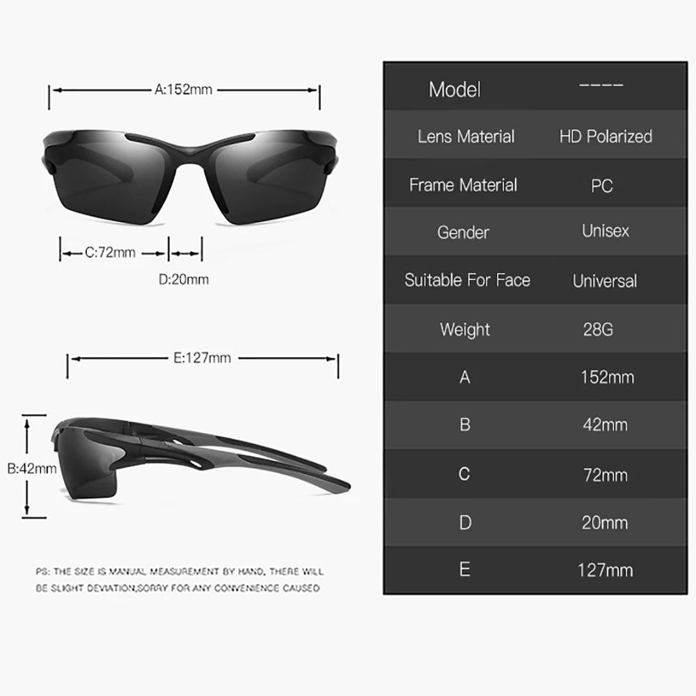 Needway Memblokir Kacamata Kepribadian Klasik Bersepeda Pria Tahan Debu Shades