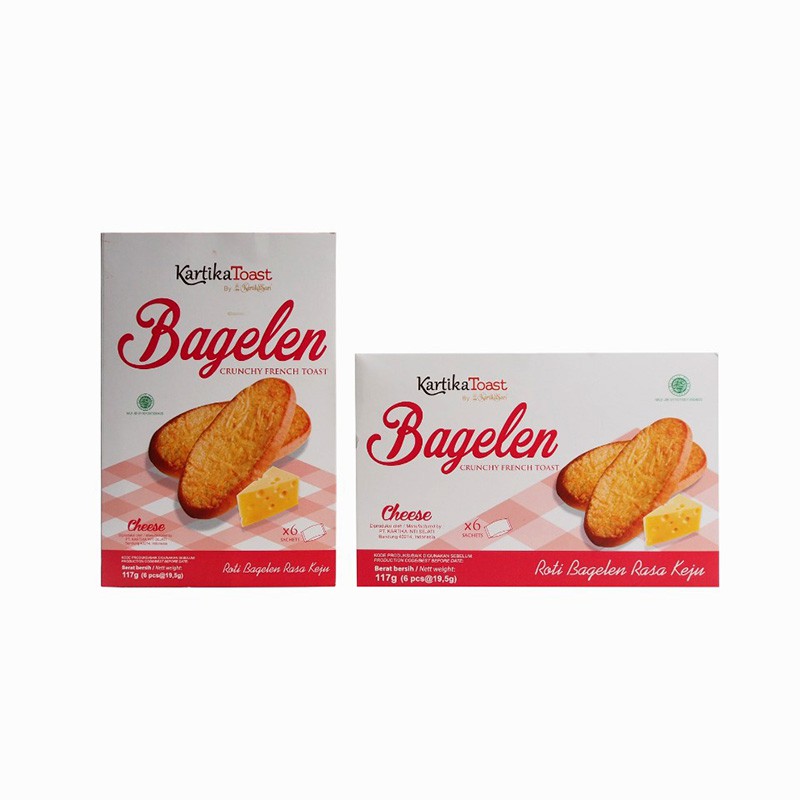 

BAGELAN CHEESE KARTIKA TOAST 117GR