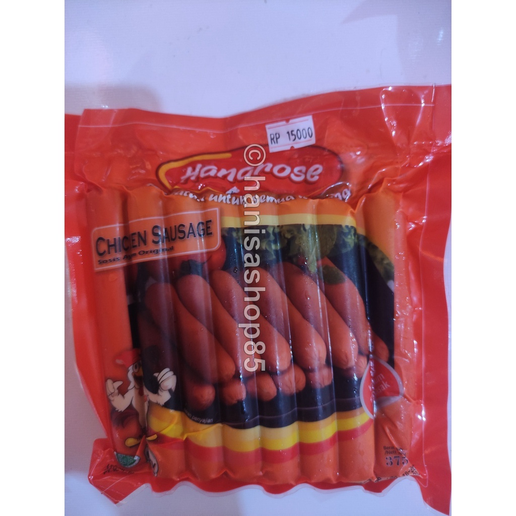 

Hanarose Chicken Sausage Sosis Ayam 375gr