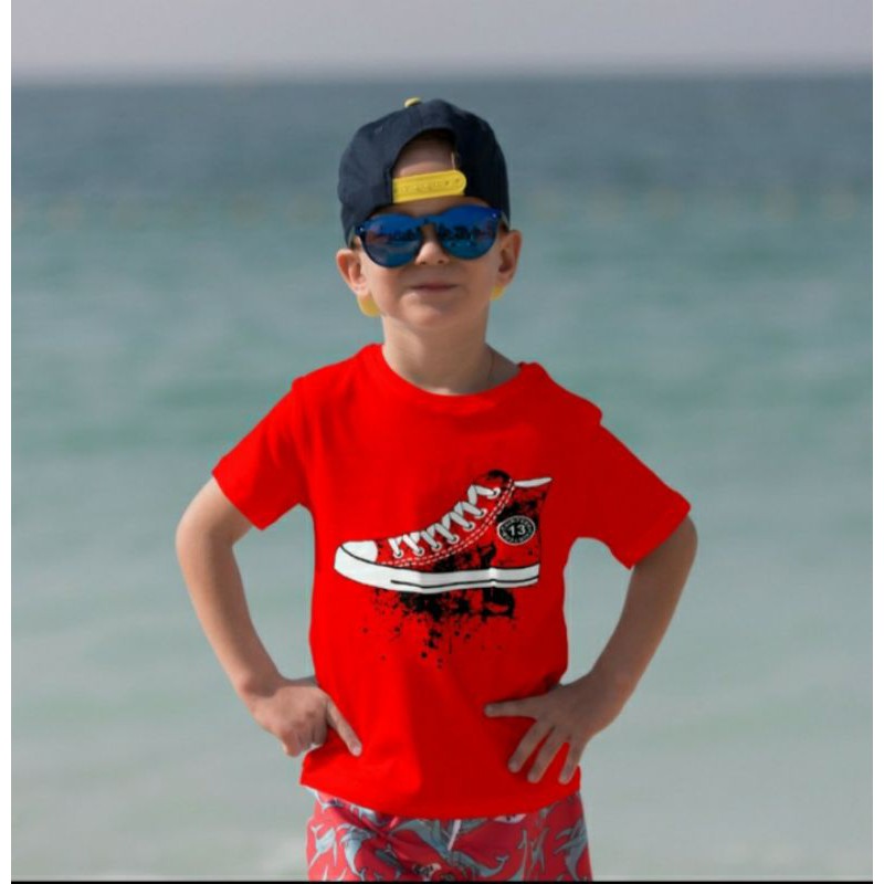 Kaos Anak Tanggung usia 7-10  tahun thirteen xxl-4