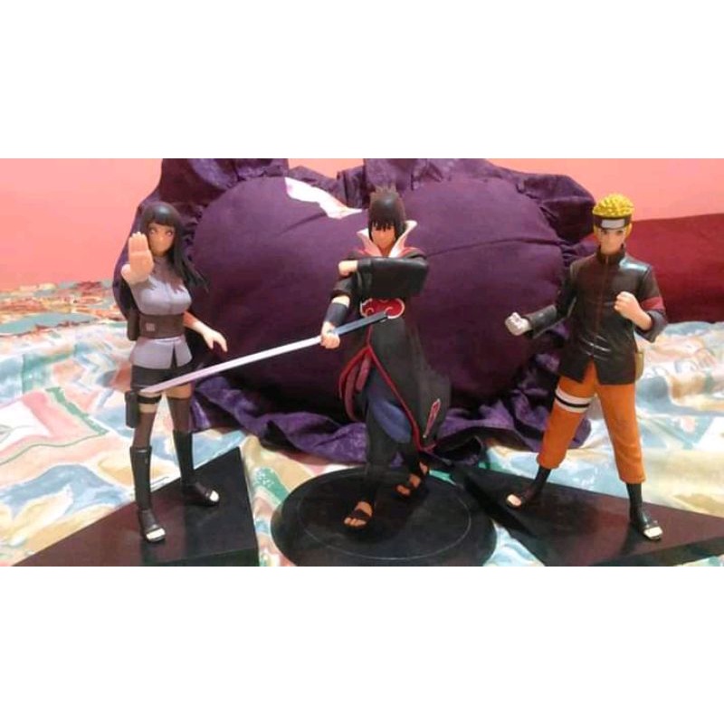Action Figure Naruto Hinata Sasuke