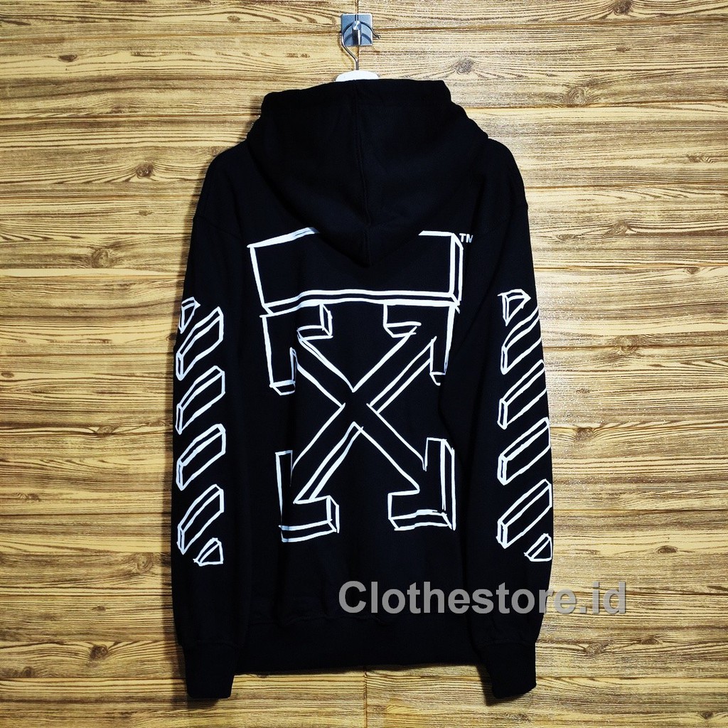 off white fall winter 2018 hoodie