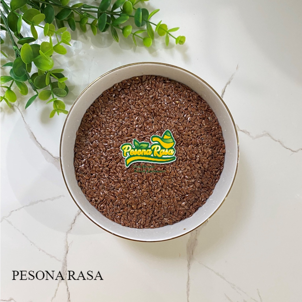 

BARU !! Flax Seed 500gr - Biji Rami Flaxseed Premium Pesona Rasa