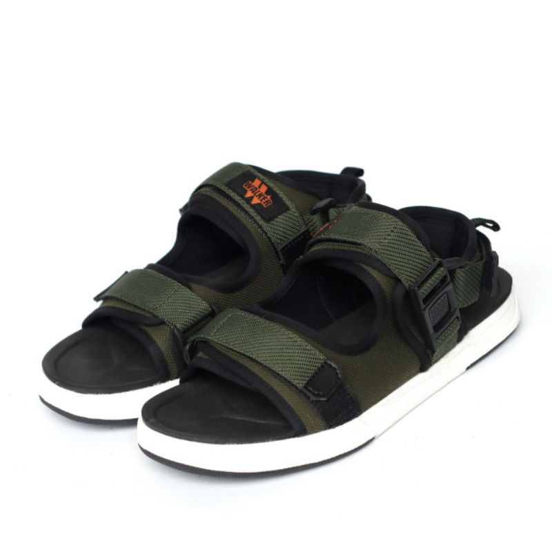 Sandal Gunung Premium Super Ringan Pria Wanita Casual Army Black Walkers Project Jack V.1