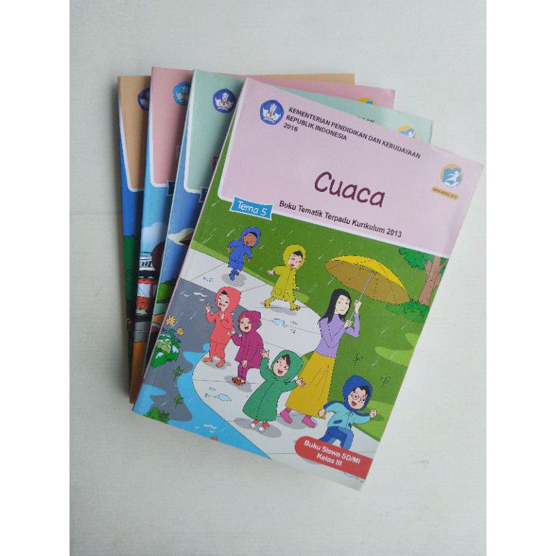 Buku Tematik Terpadu Kelas 3 Semester 2 1Paket 4Buku Kurikulum 2013