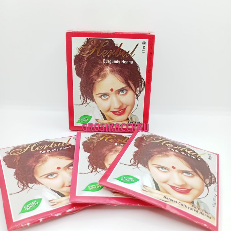 Henna Semir Rambut Henna Eagles Black /burgundy / hitam / merah murah meriah