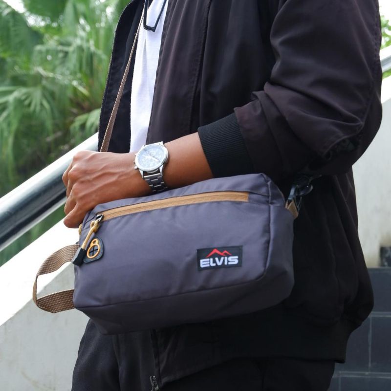 Tas Handbag elvis pria wanita tas selempang ORIGINAL ELVIS - mabruk