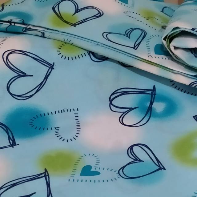 Kain Meteran Motif Love's Tosca.