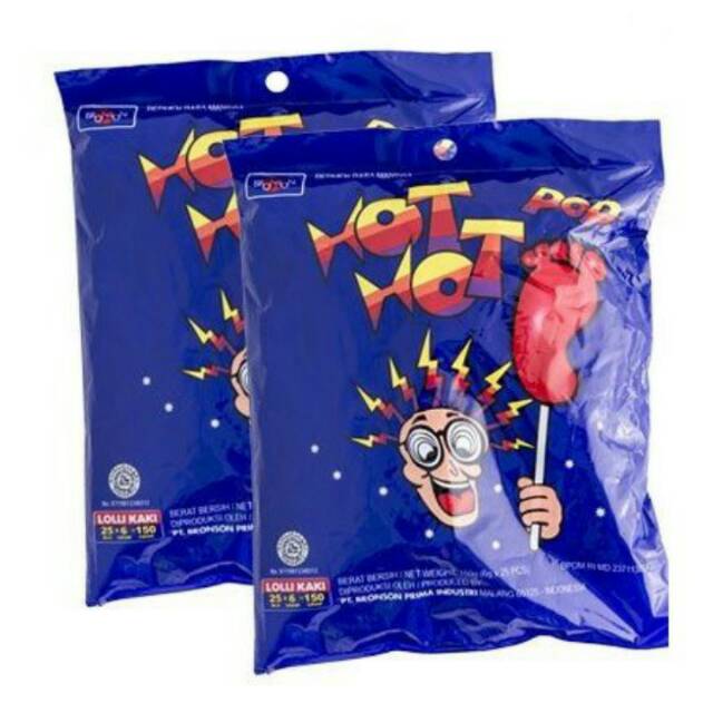 

(PACK) Hot Hot Pop / Permen Kaki (25 pcs x 5 gram)