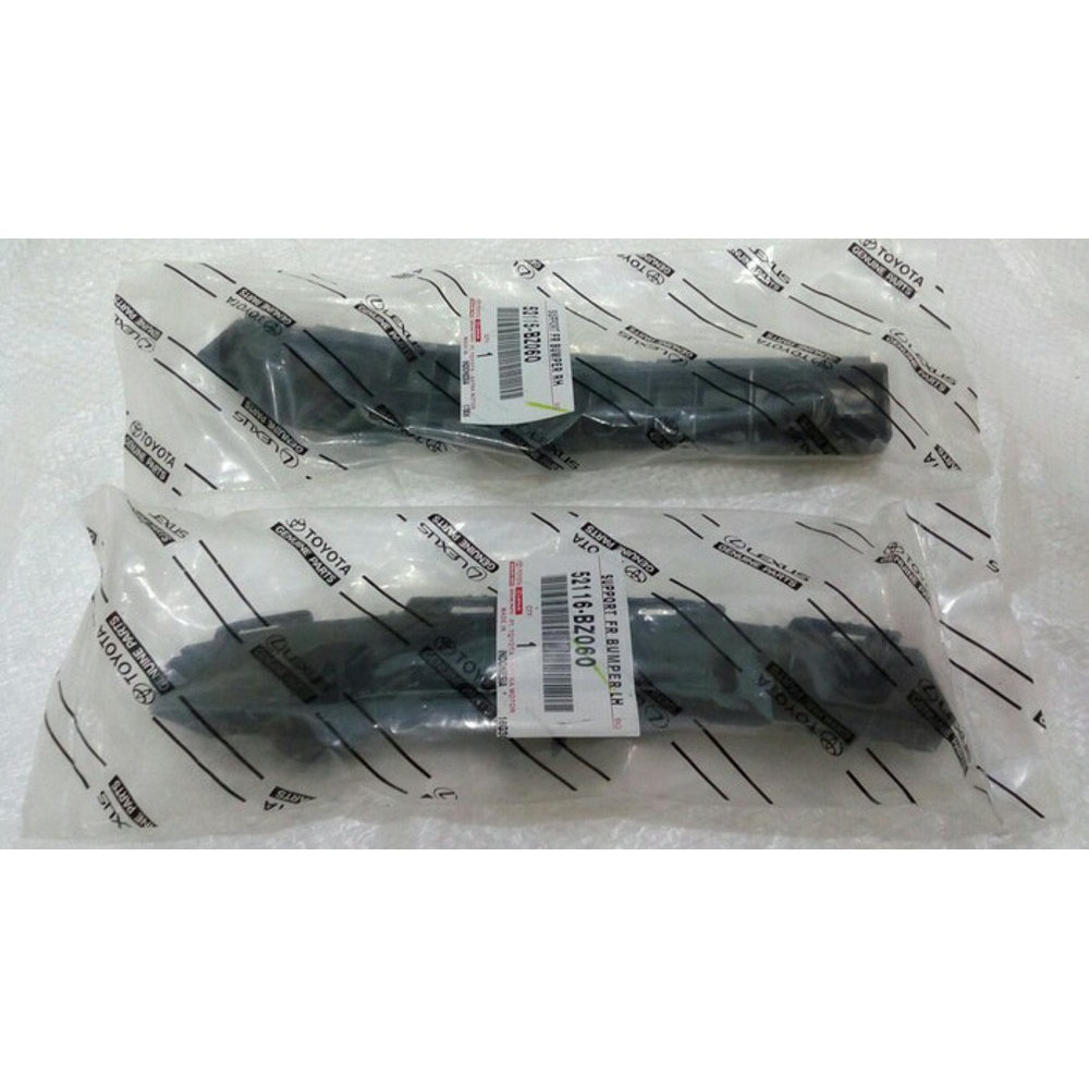 Aksesoris Eksterior Mobil Pelindung Body Bemper Depan Winglet 1 Set