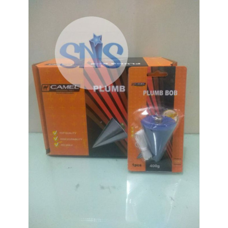 Lot timbangan gram 400 gr camel lot tukang plumb bob