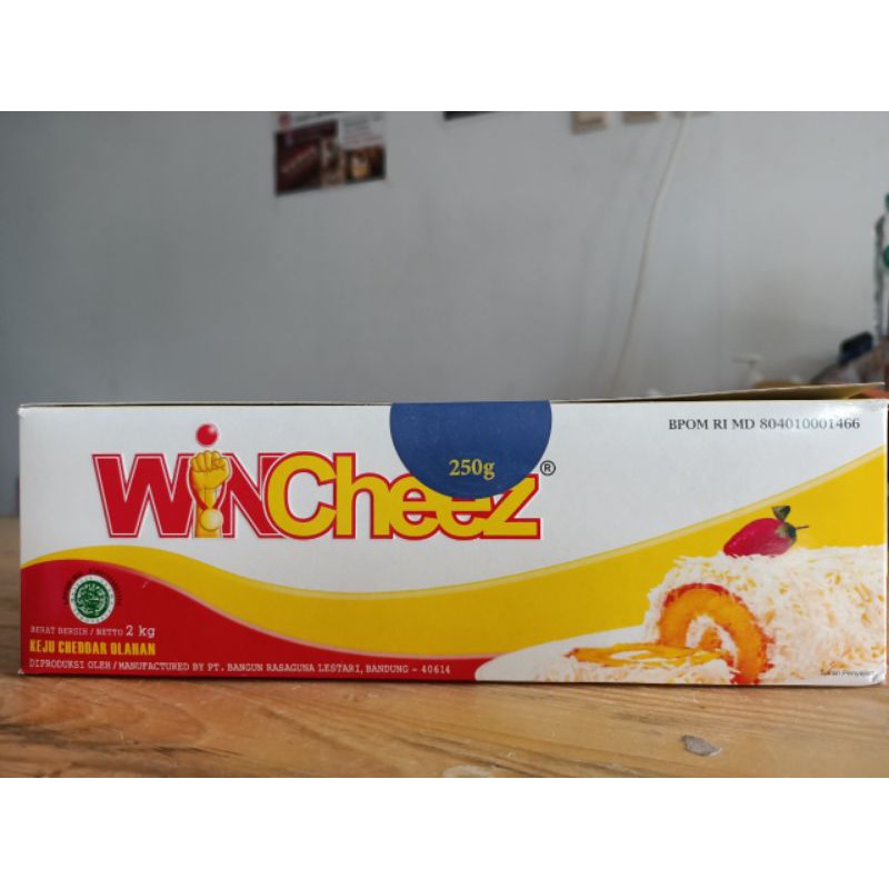 

WinCheez Keju Cheddar Olahan 2 Kg