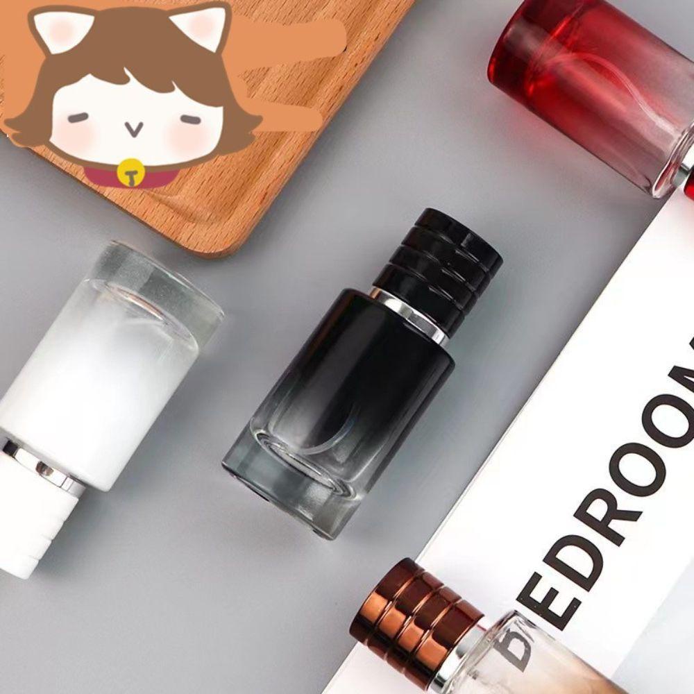 [Elegan] Botol Spray Kaca Warna Gradasi Kosong Sub-Botol Kosmetik Outdoor Mini Mist Bottle