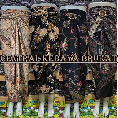 rok lilit batik / rok wanita batik/kain sutra lembut / rok batik modern / bawahan kebaya/ rok Batik 
