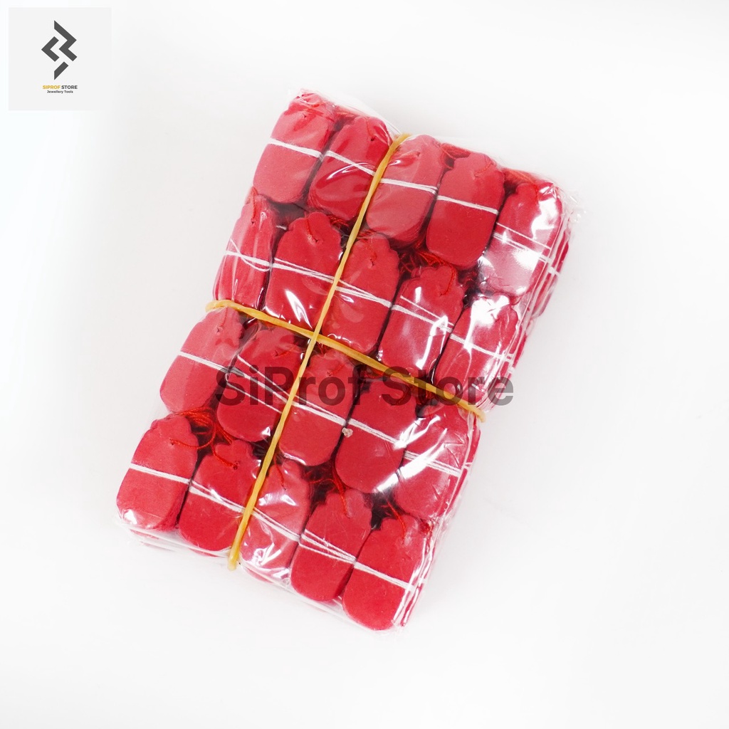 

H7Y Bandrol / Price Tag / Label Harga Perhiasan ukuran kecil 1 Pack (5 bungkus) Isi 1300 - 1700