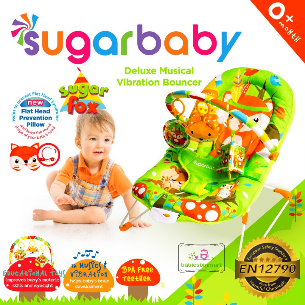 SUGARBABY RCK BRC 1 RECLINE 3 RECLINES TEMPAT DUDUK ANAK SUGAR BABY