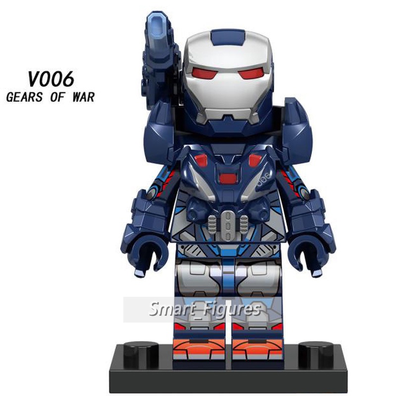 Mainan Mini Figures Model Iron Man Thanos V001-V007 Untuk Hadiah