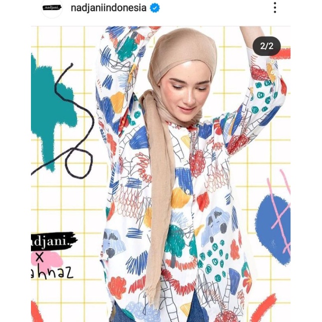nadjani x syahnaz preloved