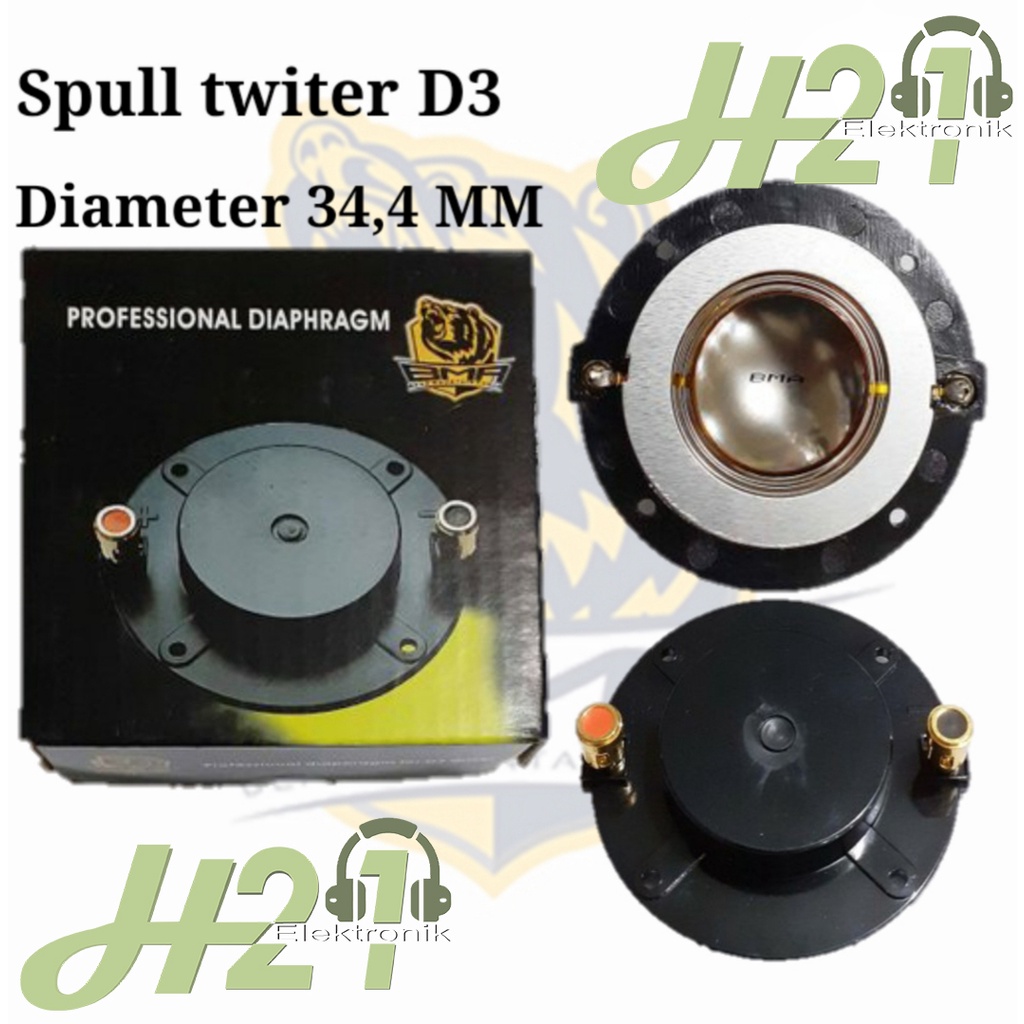 Spull Spul Spool Tweeter Twiter Driver BMA D3