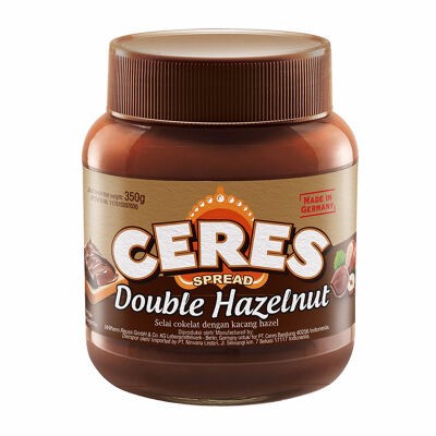 

CERES DOUBLE HAZELNUT SPREAD 400G