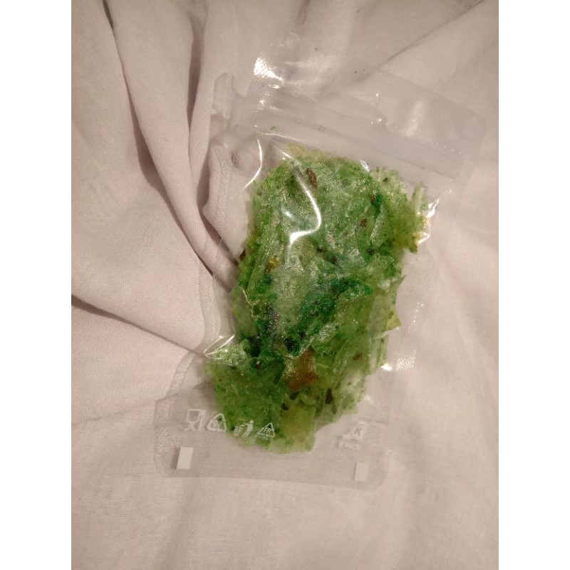 

keripik kaca rumput laut 150 gram..
