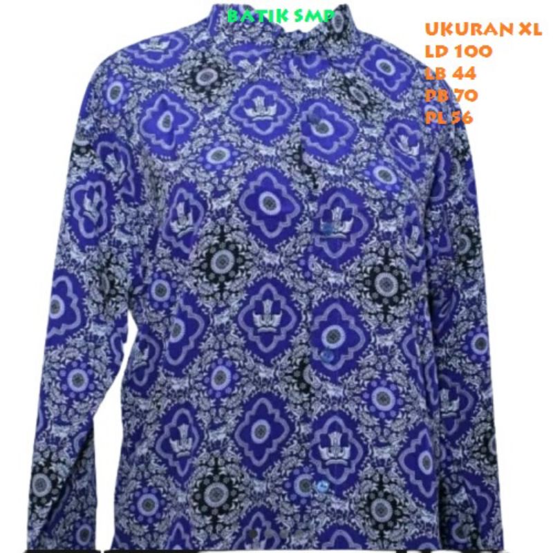 SERAGAM BATIK SMP SMA BATIK SMK BATIK SEKOLAH SERAGAM