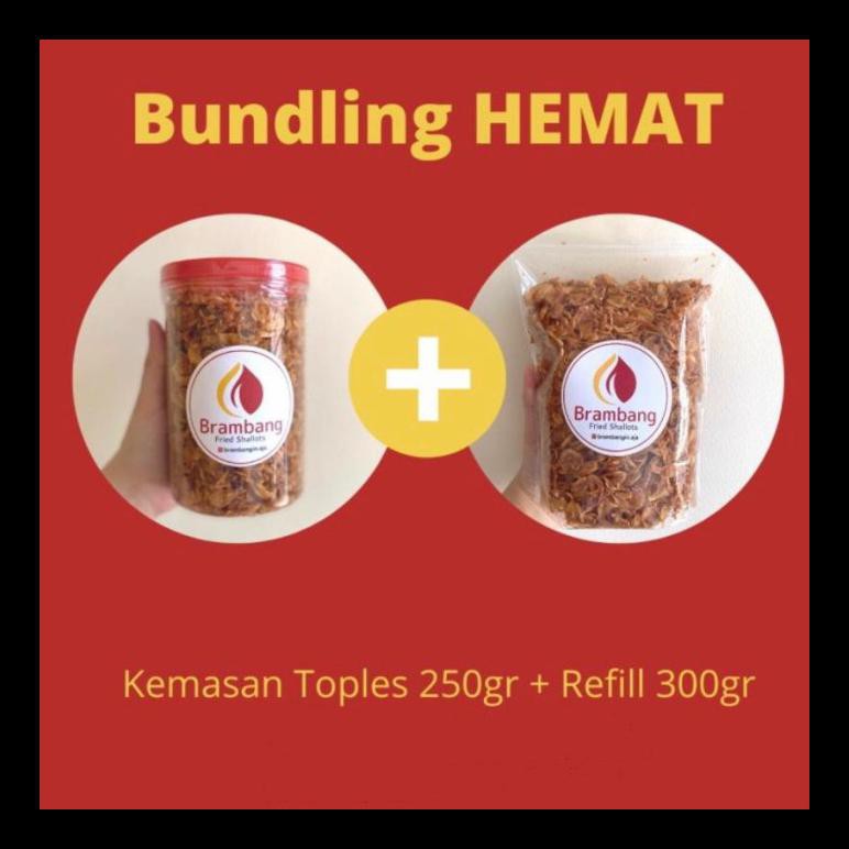 

STOK BARU! BRAMBANG HEMAT PAKET TOPLES 250GR + REFILL 300GR TERMURAH